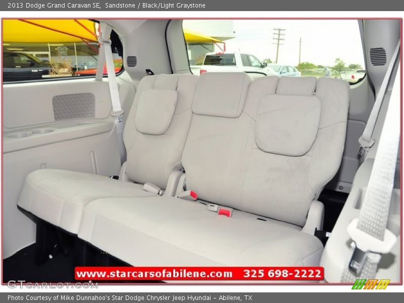Sandstone / Black/Light Graystone 2013 Dodge Grand Caravan SE
