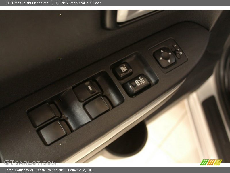 Quick Silver Metallic / Black 2011 Mitsubishi Endeavor LS