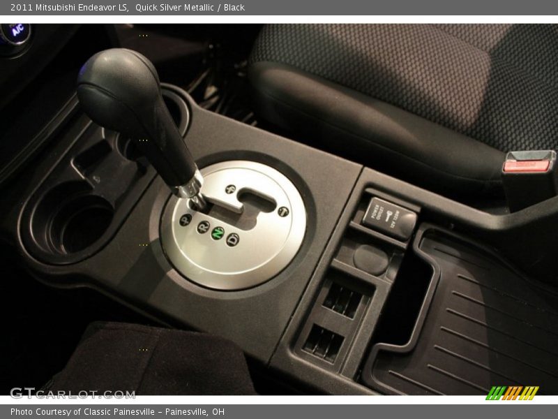 Quick Silver Metallic / Black 2011 Mitsubishi Endeavor LS