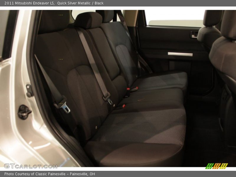Quick Silver Metallic / Black 2011 Mitsubishi Endeavor LS