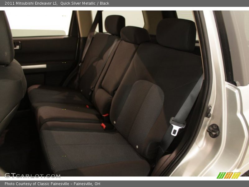 Quick Silver Metallic / Black 2011 Mitsubishi Endeavor LS