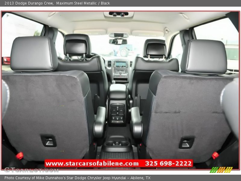 Maximum Steel Metallic / Black 2013 Dodge Durango Crew