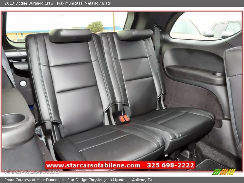 Maximum Steel Metallic / Black 2013 Dodge Durango Crew