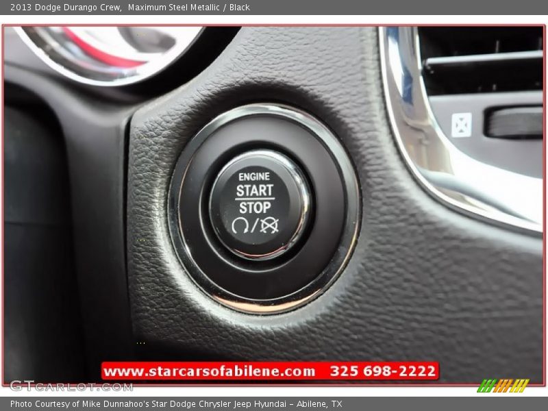 Maximum Steel Metallic / Black 2013 Dodge Durango Crew