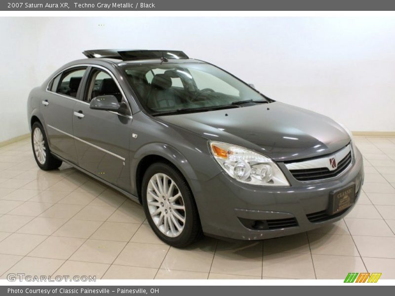 Techno Gray Metallic / Black 2007 Saturn Aura XR