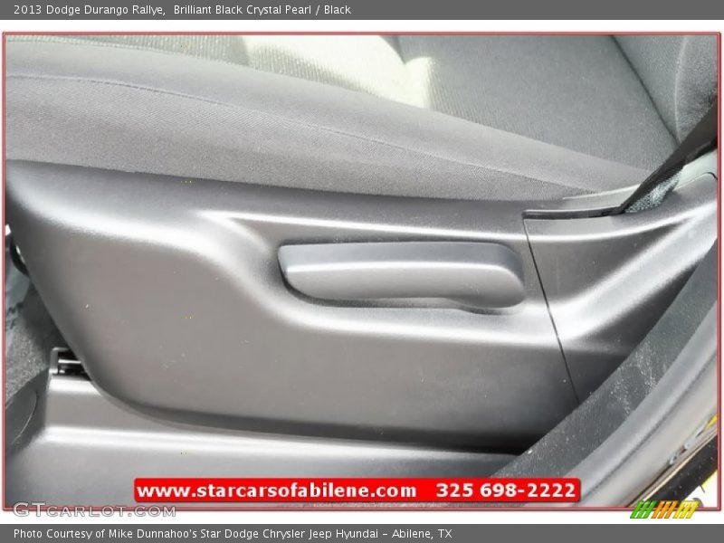 Brilliant Black Crystal Pearl / Black 2013 Dodge Durango Rallye