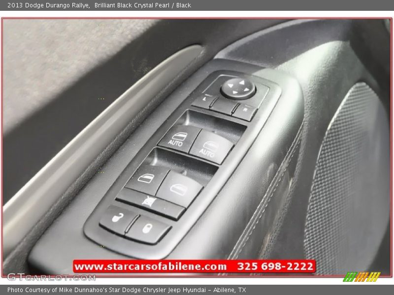 Brilliant Black Crystal Pearl / Black 2013 Dodge Durango Rallye