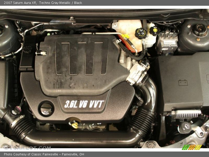 Techno Gray Metallic / Black 2007 Saturn Aura XR