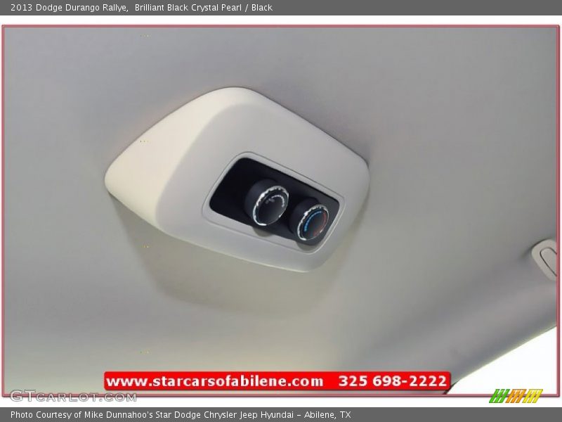 Brilliant Black Crystal Pearl / Black 2013 Dodge Durango Rallye