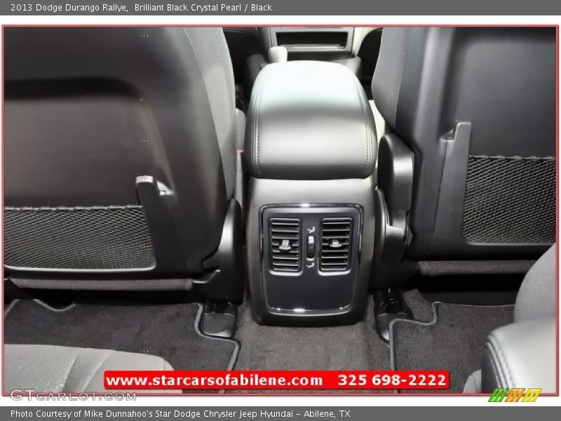 Brilliant Black Crystal Pearl / Black 2013 Dodge Durango Rallye