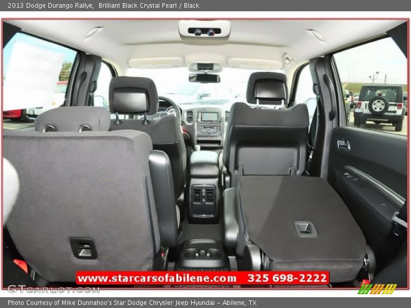 Brilliant Black Crystal Pearl / Black 2013 Dodge Durango Rallye