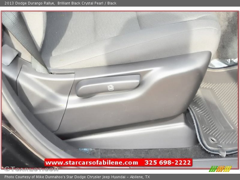 Brilliant Black Crystal Pearl / Black 2013 Dodge Durango Rallye