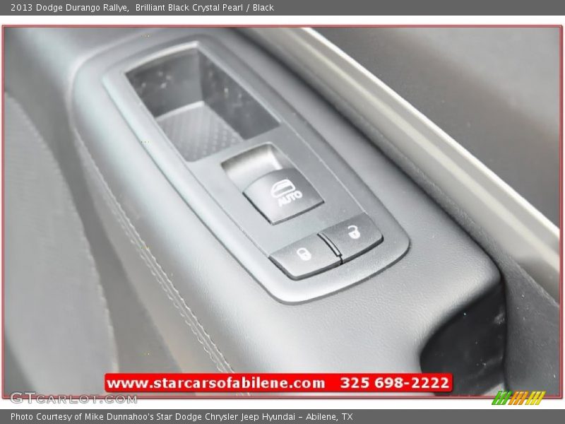 Brilliant Black Crystal Pearl / Black 2013 Dodge Durango Rallye