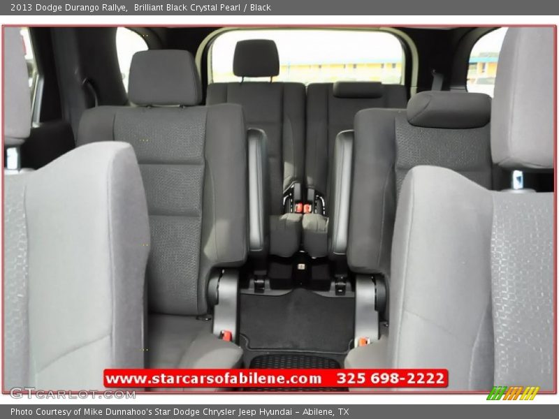 Brilliant Black Crystal Pearl / Black 2013 Dodge Durango Rallye