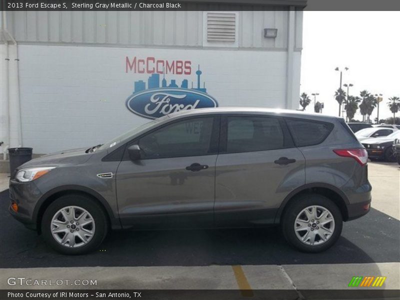 Sterling Gray Metallic / Charcoal Black 2013 Ford Escape S