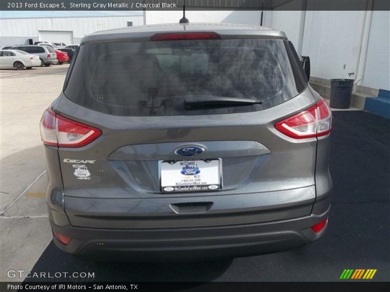 Sterling Gray Metallic / Charcoal Black 2013 Ford Escape S