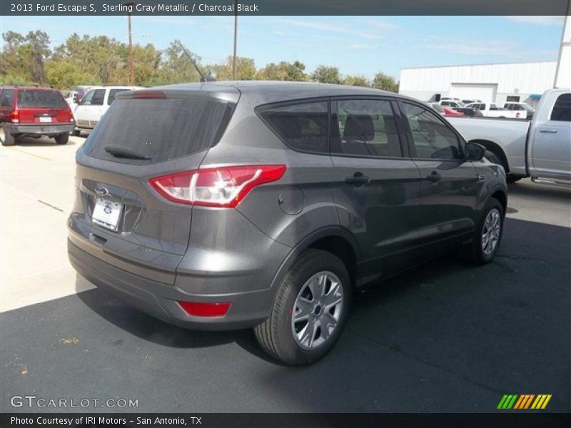Sterling Gray Metallic / Charcoal Black 2013 Ford Escape S