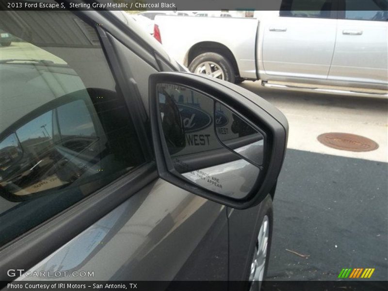 Sterling Gray Metallic / Charcoal Black 2013 Ford Escape S