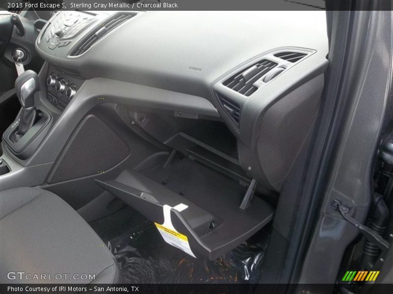 Sterling Gray Metallic / Charcoal Black 2013 Ford Escape S