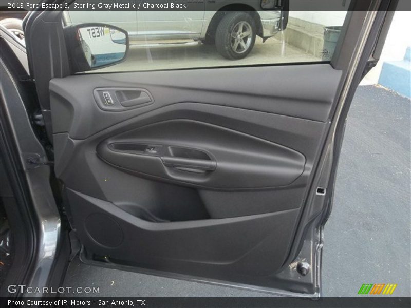 Sterling Gray Metallic / Charcoal Black 2013 Ford Escape S