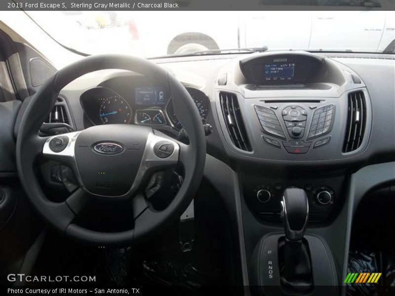 Sterling Gray Metallic / Charcoal Black 2013 Ford Escape S
