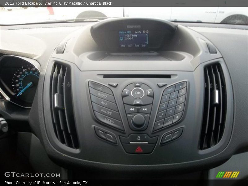 Sterling Gray Metallic / Charcoal Black 2013 Ford Escape S
