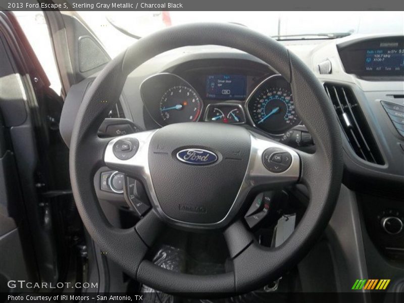 Sterling Gray Metallic / Charcoal Black 2013 Ford Escape S