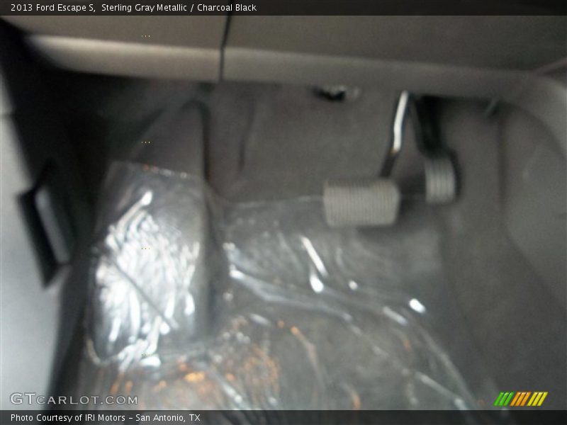 Sterling Gray Metallic / Charcoal Black 2013 Ford Escape S