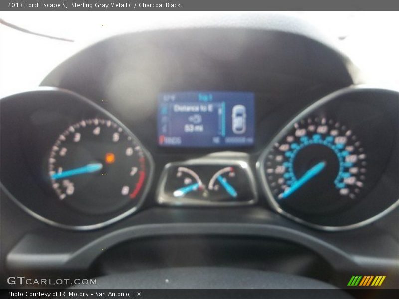 Sterling Gray Metallic / Charcoal Black 2013 Ford Escape S