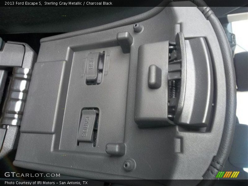 Sterling Gray Metallic / Charcoal Black 2013 Ford Escape S