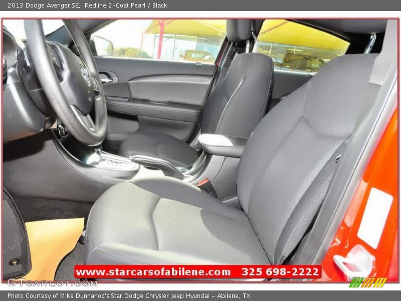 Redline 2-Coat Pearl / Black 2013 Dodge Avenger SE