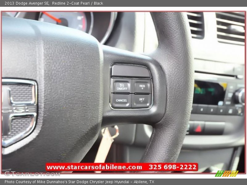 Redline 2-Coat Pearl / Black 2013 Dodge Avenger SE