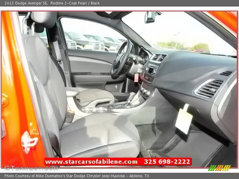 Redline 2-Coat Pearl / Black 2013 Dodge Avenger SE