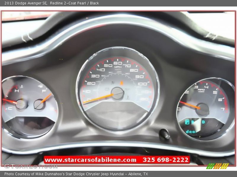 Redline 2-Coat Pearl / Black 2013 Dodge Avenger SE