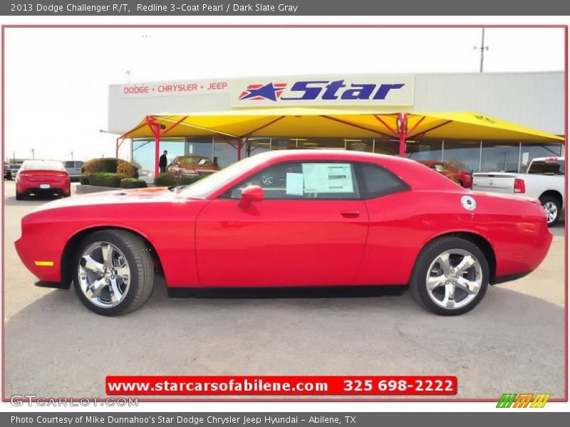 Redline 3-Coat Pearl / Dark Slate Gray 2013 Dodge Challenger R/T