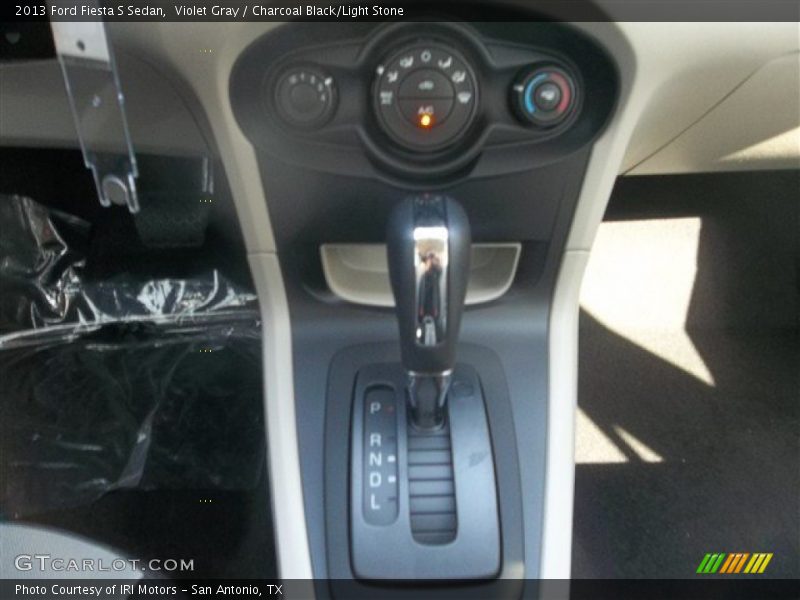 Violet Gray / Charcoal Black/Light Stone 2013 Ford Fiesta S Sedan