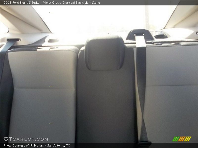 Violet Gray / Charcoal Black/Light Stone 2013 Ford Fiesta S Sedan