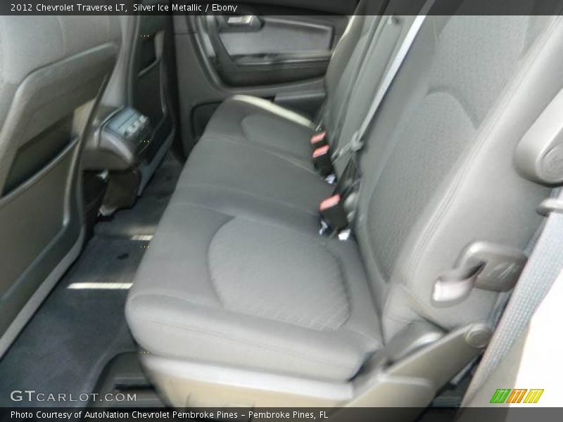 Silver Ice Metallic / Ebony 2012 Chevrolet Traverse LT