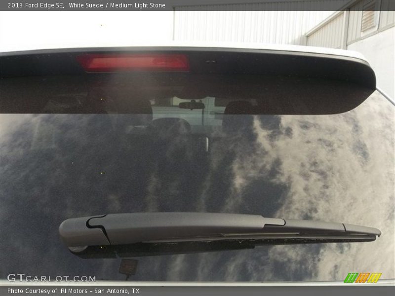 White Suede / Medium Light Stone 2013 Ford Edge SE