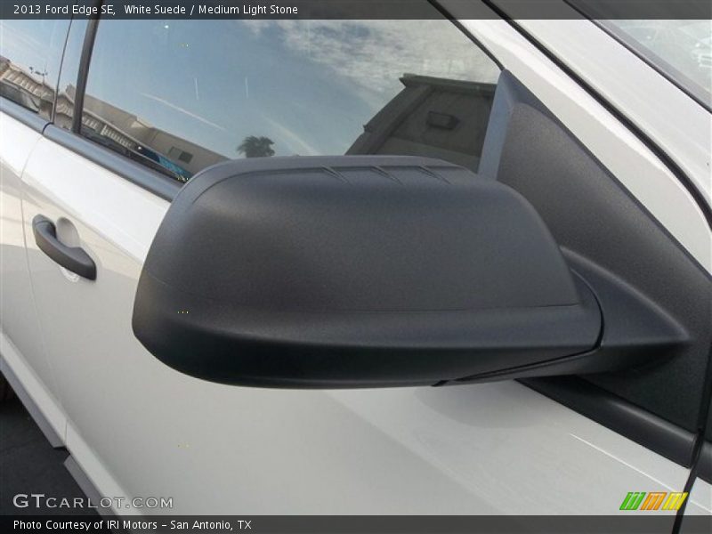 White Suede / Medium Light Stone 2013 Ford Edge SE