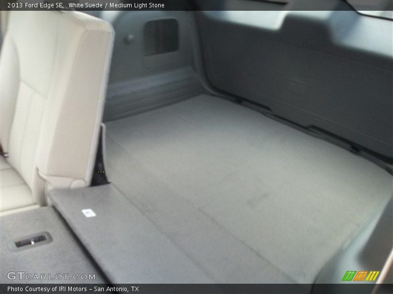 White Suede / Medium Light Stone 2013 Ford Edge SE