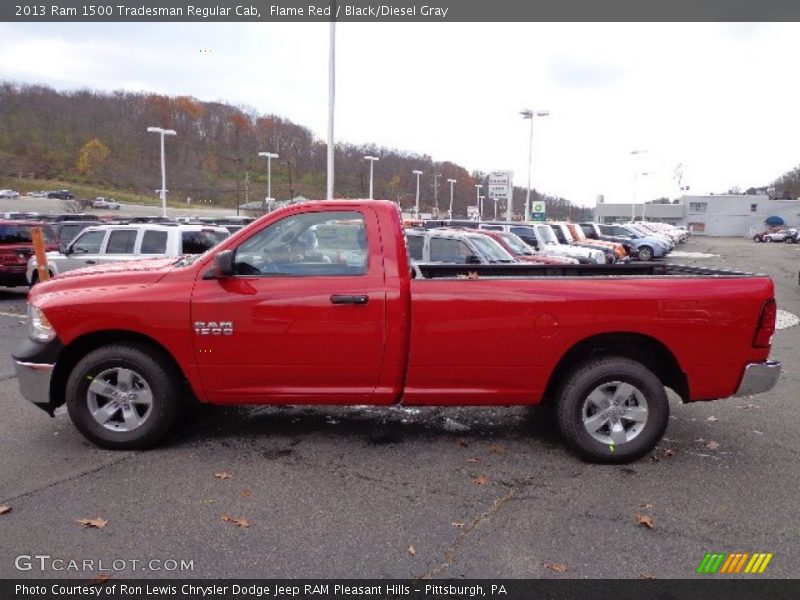  2013 1500 Tradesman Regular Cab Flame Red