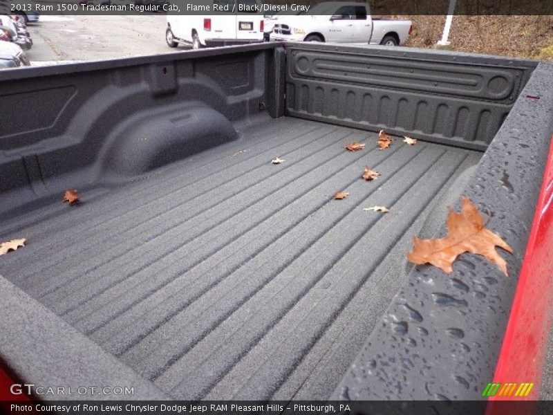 Flame Red / Black/Diesel Gray 2013 Ram 1500 Tradesman Regular Cab