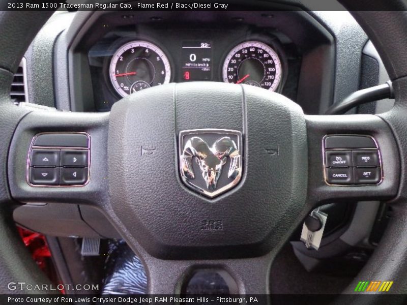  2013 1500 Tradesman Regular Cab Steering Wheel