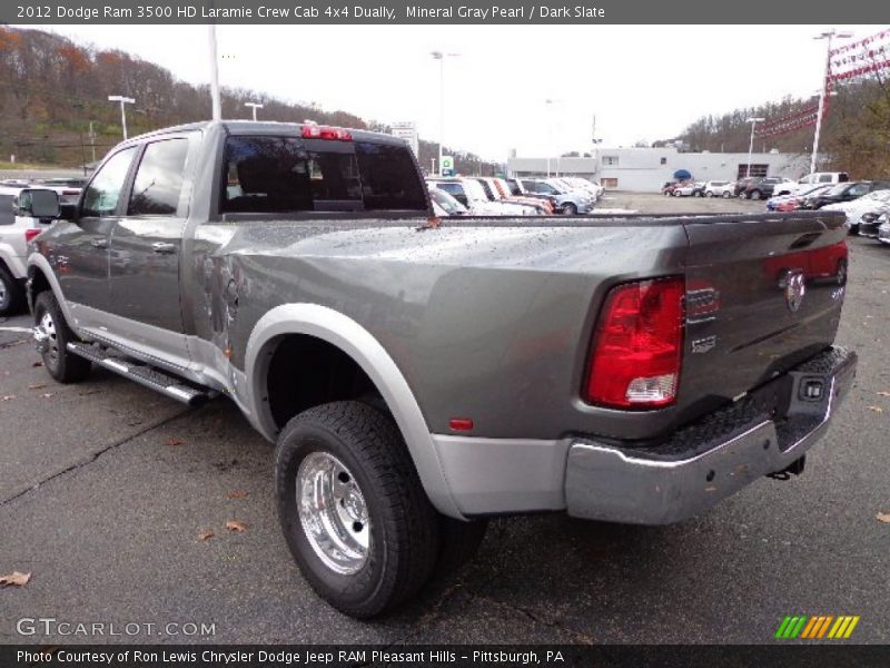  2012 Ram 3500 HD Laramie Crew Cab 4x4 Dually Mineral Gray Pearl