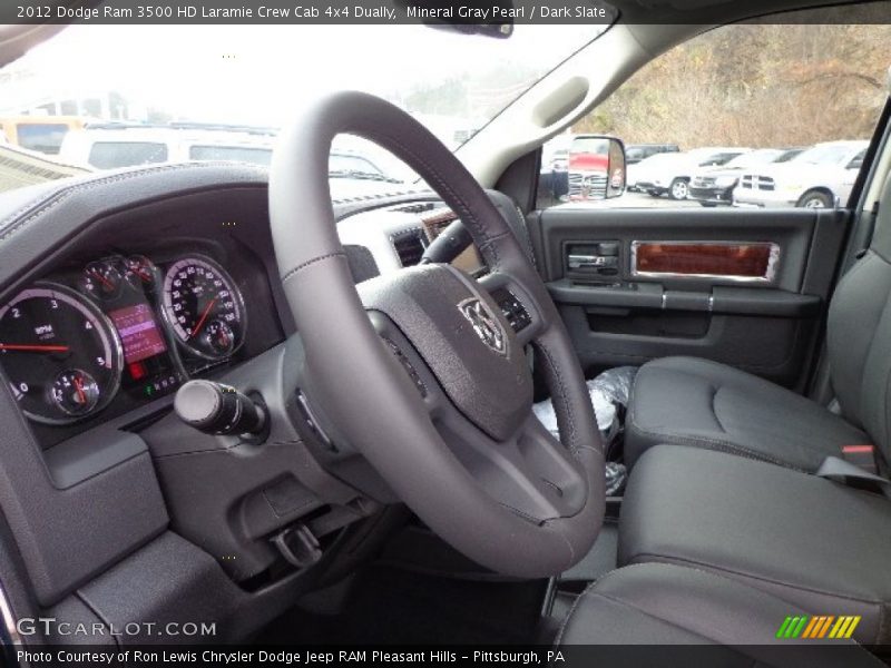  2012 Ram 3500 HD Laramie Crew Cab 4x4 Dually Steering Wheel
