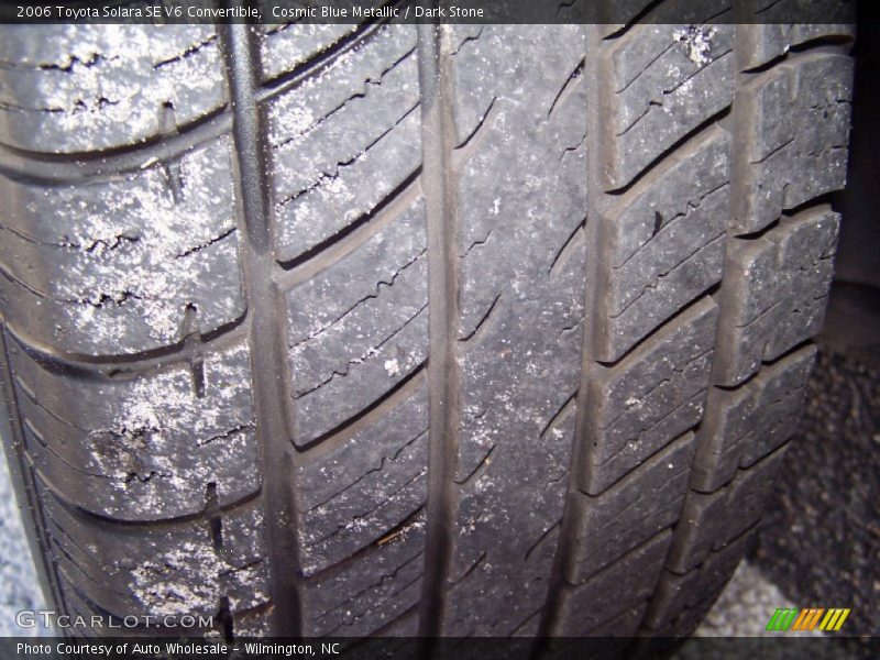 Cosmic Blue Metallic / Dark Stone 2006 Toyota Solara SE V6 Convertible