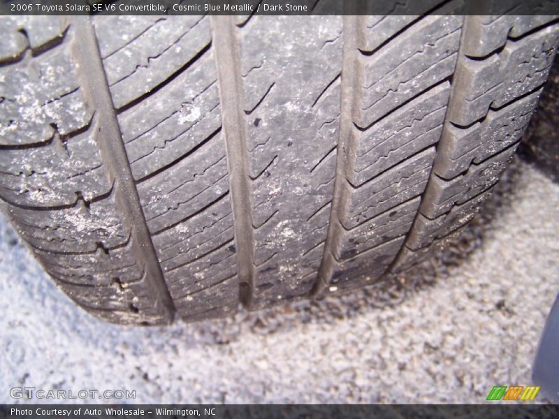 Cosmic Blue Metallic / Dark Stone 2006 Toyota Solara SE V6 Convertible