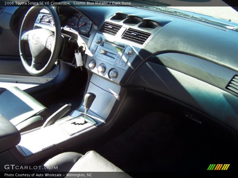 Cosmic Blue Metallic / Dark Stone 2006 Toyota Solara SE V6 Convertible