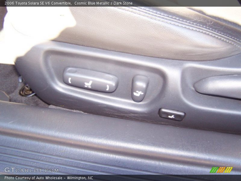 Cosmic Blue Metallic / Dark Stone 2006 Toyota Solara SE V6 Convertible